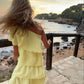 Yellow Chiffon Short Party Gown Homecoming Dress    S6493