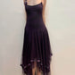 Grape Irregular Prom Dress New Party Dress       S6252
