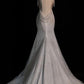 Elegant Mermaid Sequin Long Wedding Dresses Evening Dress      S6069