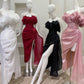 Strapless Sleeveless Formal Party Dress Tulle Prom Dress       S5924