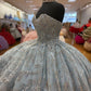 Quinceanera Dress Sleeveless Appliques Ball Gown Sweet 16 Dress       S6553