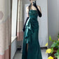Modest Maxi Prom Dresses Evening Birthday Outfits      S6064