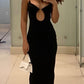 Black Sheath Party Dresses Summer Birthday Dress      S6325