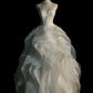 A Line Tulle Prom Dress Strapless Long Prom Dresses Evening Gown        S6551