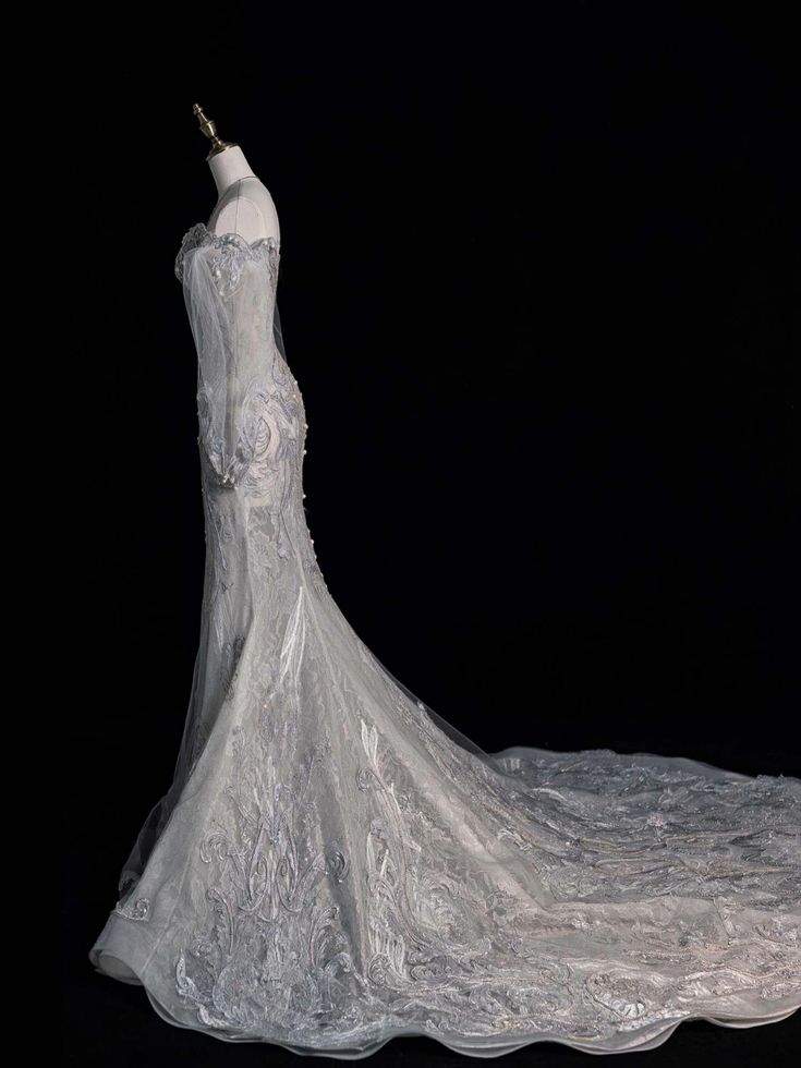 Off Shoulder Mermaid Long Princess Dress Evening Gown       S6558