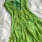 Spaghetti Straps Sleeveless Long Formal Party Dress Chiffon Long Prom Dress       S5921