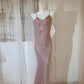 V-neck evening dress long prom dress birthday party dress    S5937