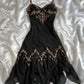 Vintage Spaghetti Straps Short Prom Dress Evening Party Dress      S5892