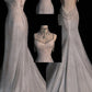 Elegant Mermaid Sequin Long Wedding Dresses Evening Dress      S6069