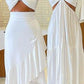 Cute A line Halter White Prom Dresses Summer Birthday Dress      S6323