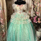 A Line Long Off Shoulder Princess Dress Prom Ball Gown       S6543