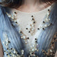 Prom Dress A Line Sleeveless Floor Length Jewel Neck Lace Appliqued Formal Occasion Dresses         S5966