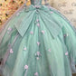 Quinceanera Dresses Long Sleeve Ball Gown Appliques Beading Sweet 16 15 Dress      S6436
