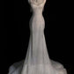 Elegant Mermaid Sequin Long Wedding Dresses Evening Dress      S6069