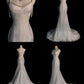 Elegant Mermaid Sequin Long Wedding Dresses Evening Dress      S6069