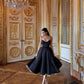 A-line spaghetti strap sleeveless mid-length dress birthday party dress evening dress prom dress       S6109