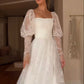 Modest Wedding Dress Long Sleeve A-Line Wedding Dress      S6503