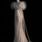 Square Neck Mermaid Long Princess Dress Evening Gown       S6559