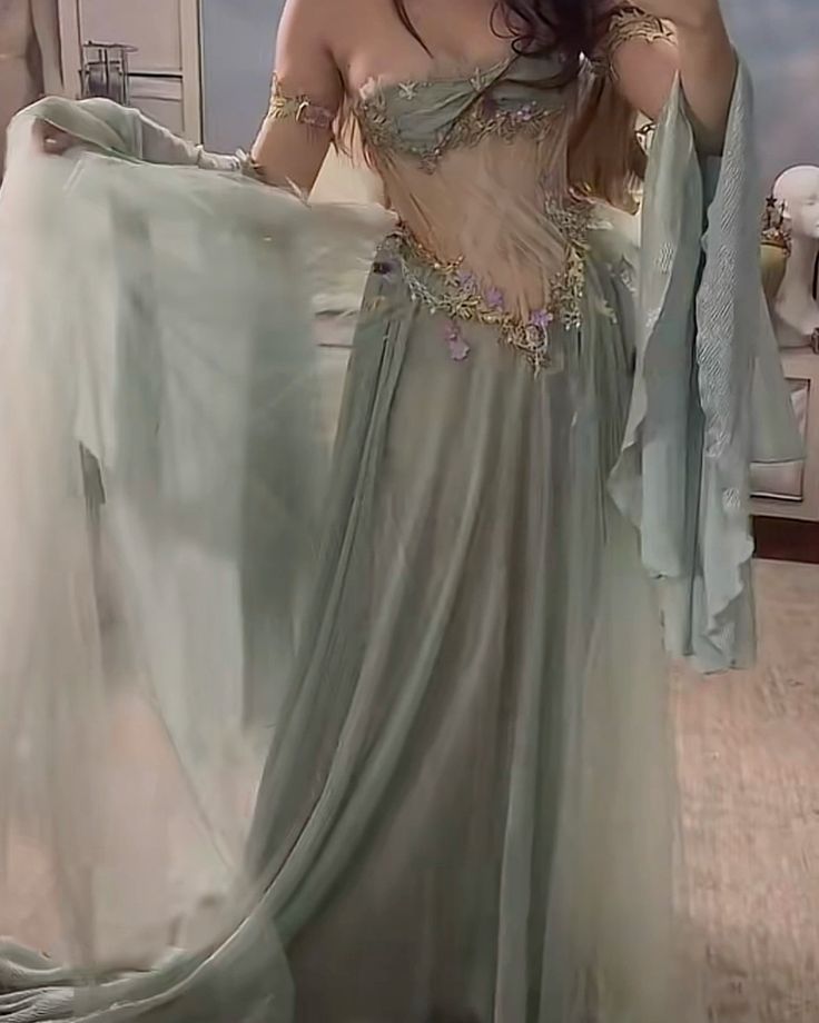 A Line Fairy Elegant Evening Gown Unique Party Dress        S6419