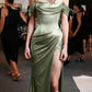 Sage Green Long Prom Dress Formal Evening Gown     S5629