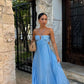 Elegant Prom Dress Wedding Party Dresses Special Occasion Dress Pleated Floor Length Prom Dress           S6239