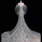 Off Shoulder Mermaid Long Princess Dress Evening Gown       S6558