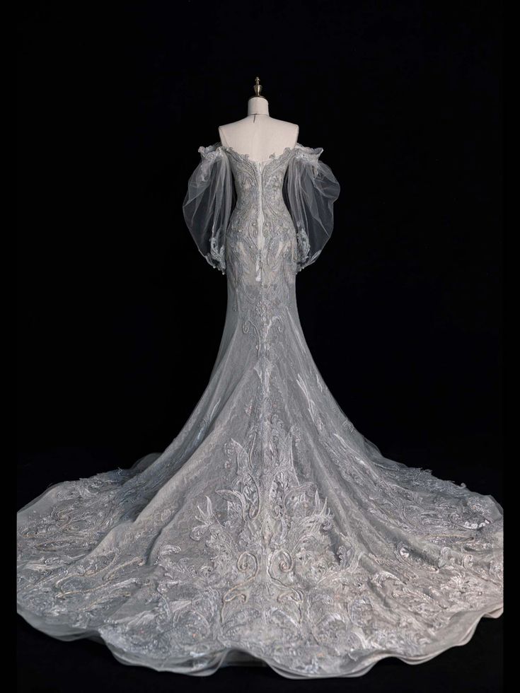 Off Shoulder Mermaid Long Princess Dress Evening Gown       S6558