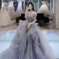 Princess Off The Shoulder A-line Prom Dress, Birthday Party Dress      S6345