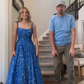 Stunning Blue Prom Gown Evening Dress      S6723