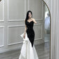 Black Sequin Long Prom Dresses Formal Evening Dresses          S6487