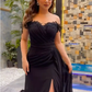 Black Long Evening Gowns,Sexy Formal Dress       S7063
