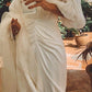 Off Shoulder Long Wedding Dress Gorgeous Bridal Gown        S6743