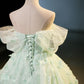 Quinceanera Dress Tulle A-Line Lace Long Prom Dress Lace Long Sweet Dress       S5593