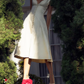 Women's V Neck Maxi Dress, Button Front Sleeveless Elegant Casual Dresses     S6972