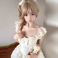 Gentle and sweet style lace suspender dress waist birthday dress puffy short skirt R0847