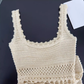 Bright silk knitted sexy hollow long skirt hip-wrapped fine glitter suspender dress for women R0286