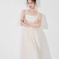 French romantic suspender dress suspender dress new mid-length niche temperament skirt R4379