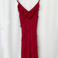 Elegant Red Chiffon Evening Gown Irregular Formal Dresses Prom Dresses         S6467