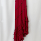 Elegant Red Chiffon Evening Gown Irregular Formal Dresses Prom Dresses         S6467