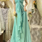 Casual and Resort Green A-Line One-shoulder Dress with Bow-knot Strapless Summer Dress Party Dress RS024