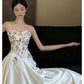 Long Evening Dresses Spaghetti Straps Princess Prom Gown     S6950