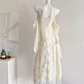 Fairy beauty romantic light dress two-way design heavy mesh suspender skirt R2111
