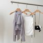 Waist-length irregular off-shoulder halter neck satin shirt dress R2098