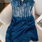 Pure desire style sexy lace tube top dress for women with slim waist and pleated short hip skirt R3992