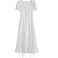 Minimalist Red Square Midi Women Dress with Soutache Casual Dress Summer Dress RS074