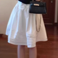 Pure outfit suit white shirt vest skirt short outfit a complete set 2025 new style R0830