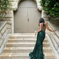 Green Sequin Mermaid Long Prom Dresses Formal Dress Evening Dress     S6652