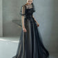 Black Elegant Formal Evening Dress    S2753