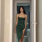 Dark Green Prom Dress, Sexy Party Dress     S4982