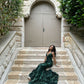 Green Sequin Mermaid Long Prom Dresses Formal Dress Evening Dress     S6652